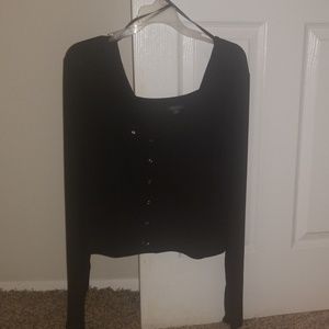 Wild Fable Long Sleeve Crop Top